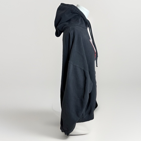 Vintage 90s Boyz N The Hood Men’s 2XL Black Graphic Hoodie | Pullover - Picture 4 of 5